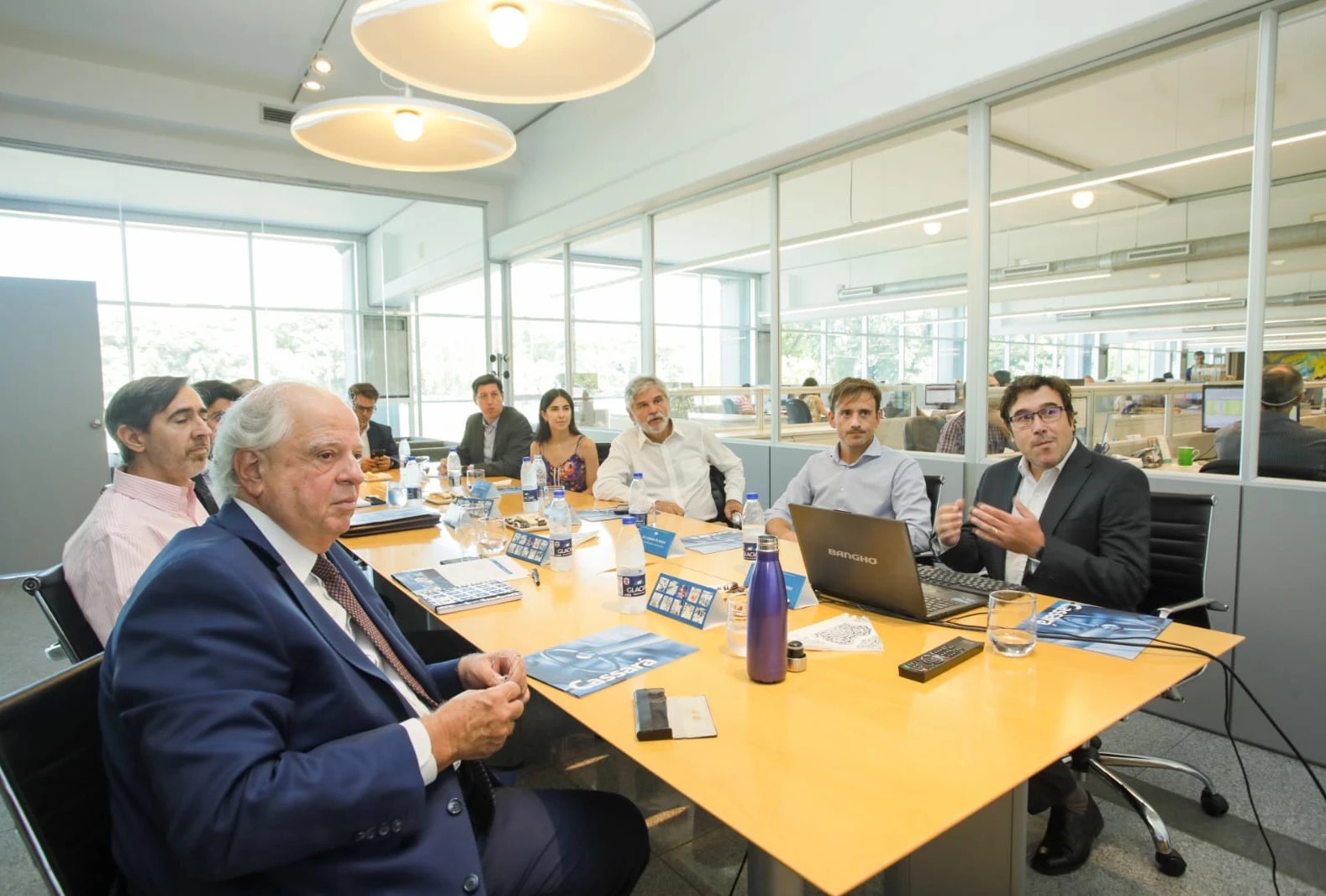Visita oficial del Ministro de Ciencia y Tecnología Daniel Filmus a nuestras instalaciones en Buenos Aires